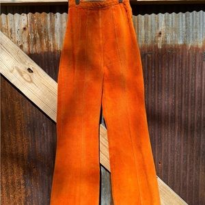 70s Cotton Velvet Pants